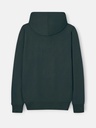 Sudadera Capucha Cuerda Verde Oscuro - Silbon