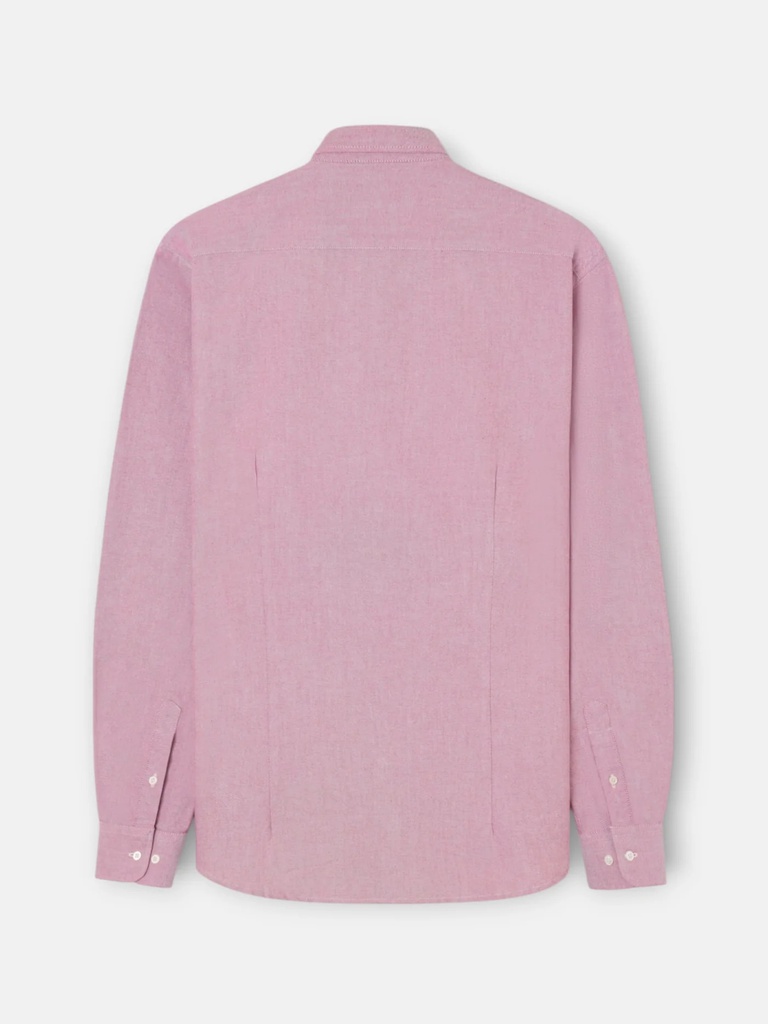 Camisa Sport Oxford Burdeos - Silbon