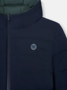 Abrigo Técnico Reversible Azul Marino Verde - Silbon