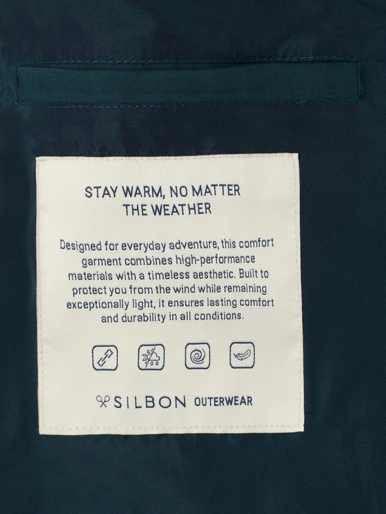 Parka Bolsillos Verdes - Silbon