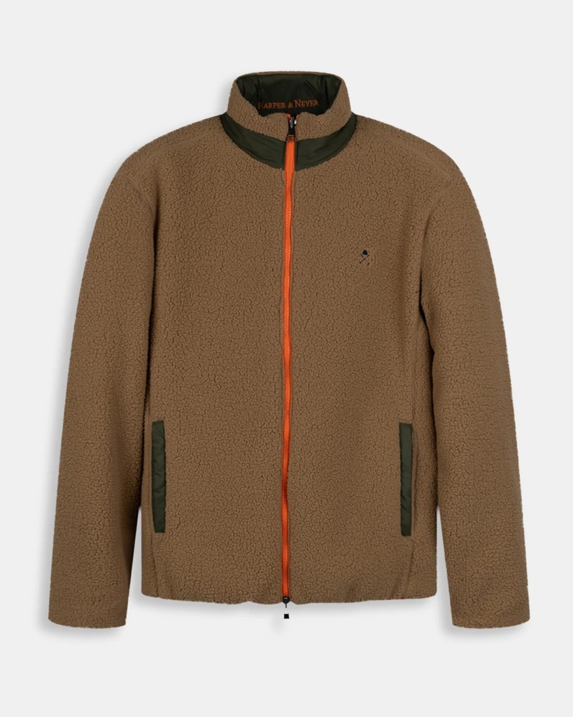 Parka Reversible East End Crocket Green - Harper &amp; Neyer