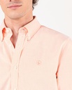 Camisa Lisa Oxford Naranja - El Ganso