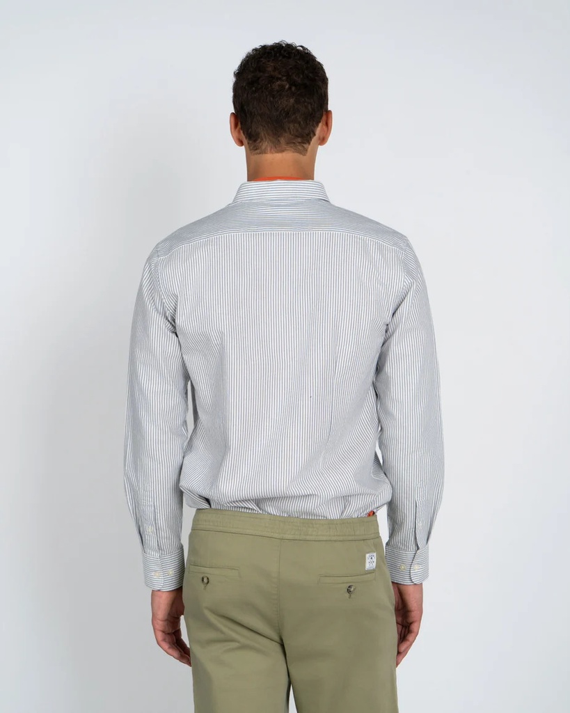 Camisa Rayas Mediterráneo Blue Tide - Harper &amp; Neyer