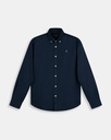Camisa Oxford Color Navy Blue - Harper &amp; Neyer