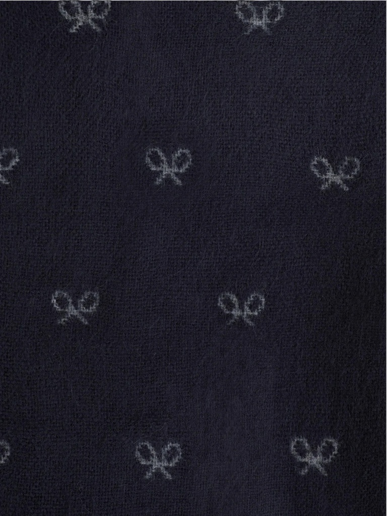 Bufanda Raquetas Azul Marino - Silbon
