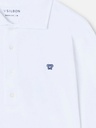 Polo Manga Larga Blanco - Silbon