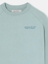 Sudadera Ranglan Free Nomad Verde Claro - Silbon