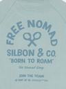 Sudadera Ranglan Free Nomad Verde Claro - Silbon