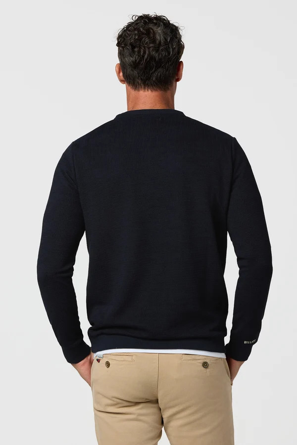 Jersey Texturizado Marino - Williot