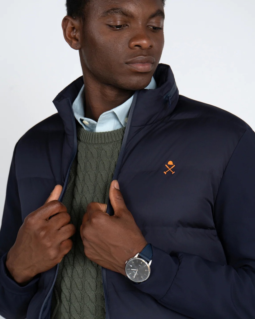 Chaqueta Racing Dark Navy Blue - Harper &amp; Neyer