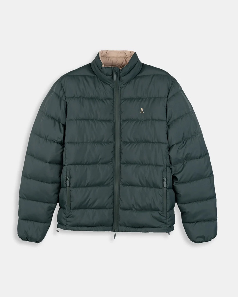 Parka Acolchada Galway Green Forest - Harper &amp; Neyer