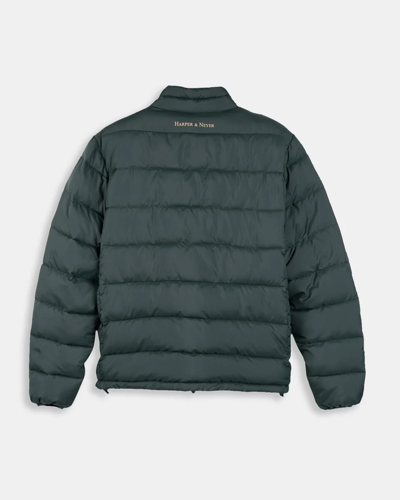 Parka Acolchada Galway Green Forest - Harper &amp; Neyer