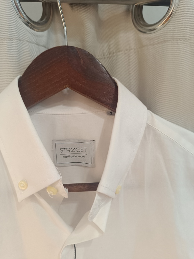 Camisa Blanca Lisa - Stroget