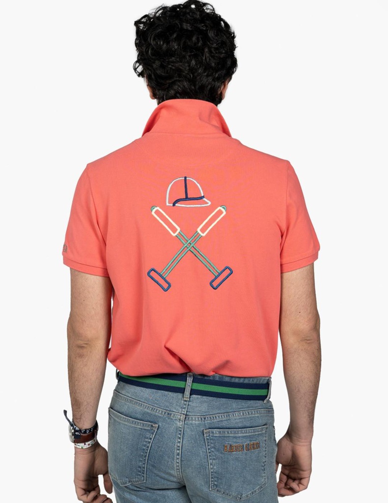 Polo Derin Coral - Harper &amp; Neyer