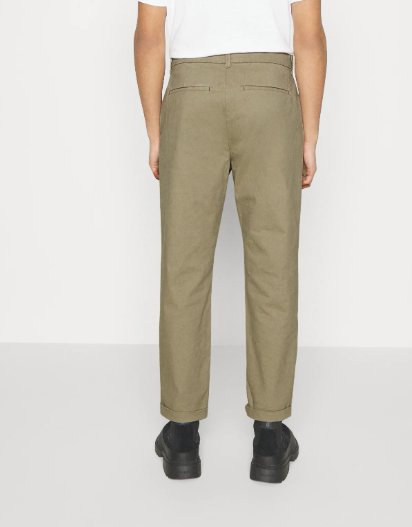 Pantalón Chino Croped Camel - Only and Sons