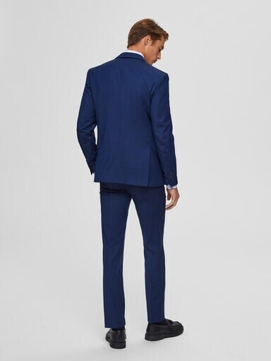 SlhSlim Mylobill Blue Depths Blazer B - Americana Azul - Selected Homme