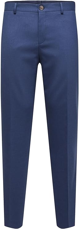 SlhSlim Neil Trousers Blue Depths - Pantalón Azulón - Selected Homme