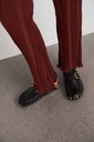Pantalones Rib Terracota - Gina