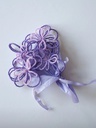 Pendientes Isakarpintero Flores Lilas