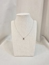 Collar Inicial Plateada Gruesa Letra &quot;G&quot;