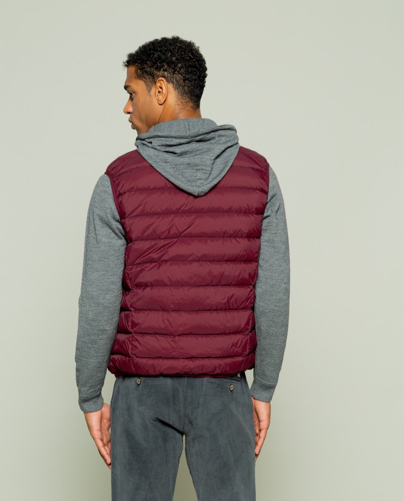 Chaleco Classic Acolchado Burdeos - Scotta