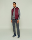 Chaleco Classic Acolchado Burdeos - Scotta