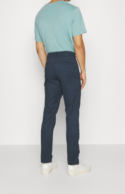 Pantalón Chino Azul Marino (Dark Sapphire) - Slim Bill Pant Flex - Selected