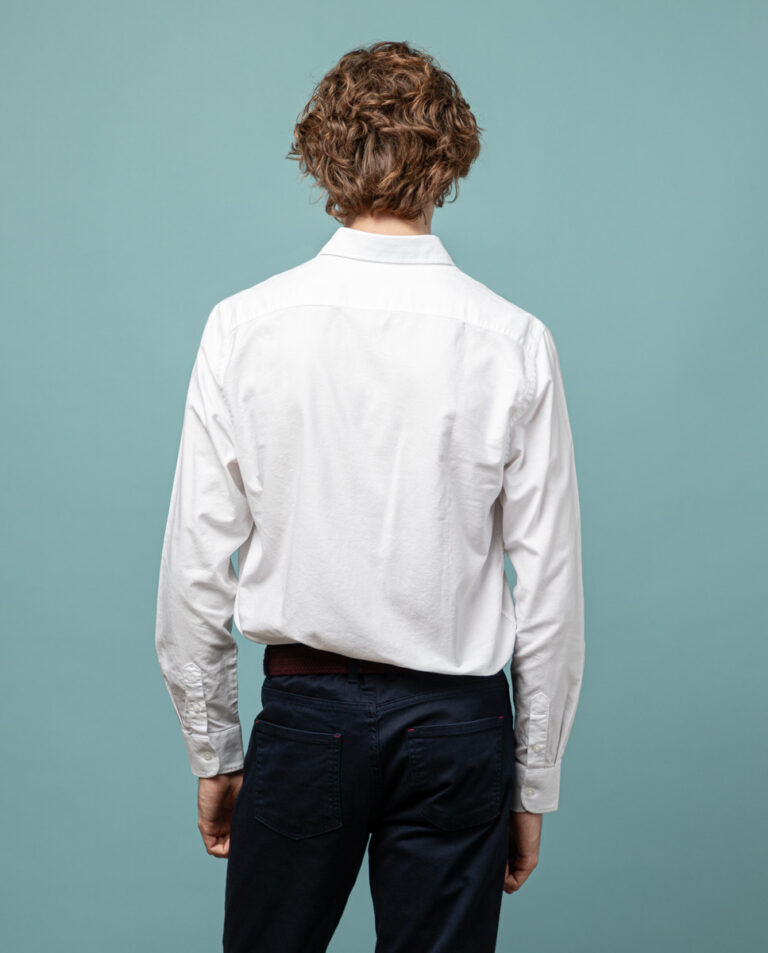 Camisa Oxford Regular Blanco - Scotta