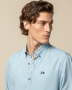 Camisa Tencel Denim Claro - Scotta