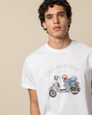 Camiseta Moto Tour Blanco - Scotta