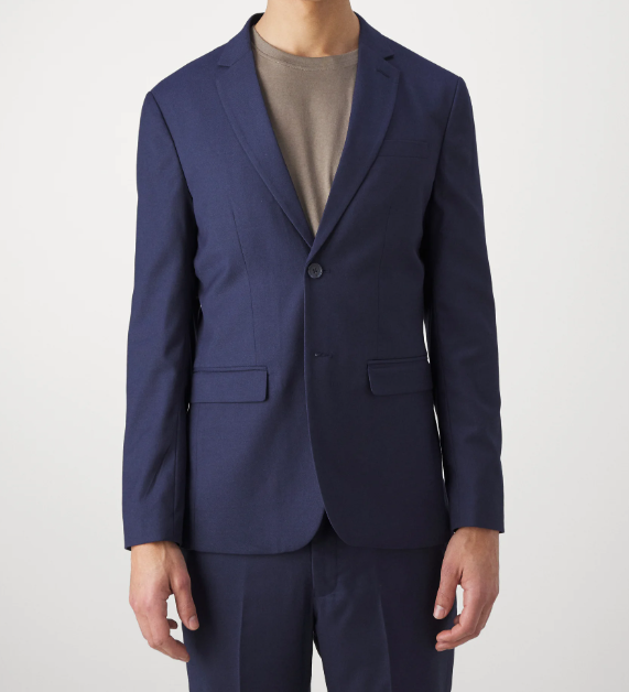 SlhSlim Cedric Structure Blazer Noos Navy - Americana Marino - Selected Homme