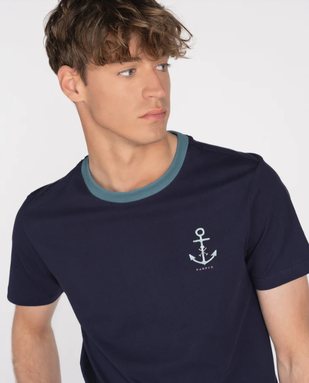 Camiseta Anchor Azul Marino - Harper