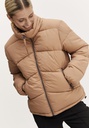 Chaquetón Acolchado Beige