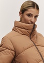 Chaquetón Acolchado Beige