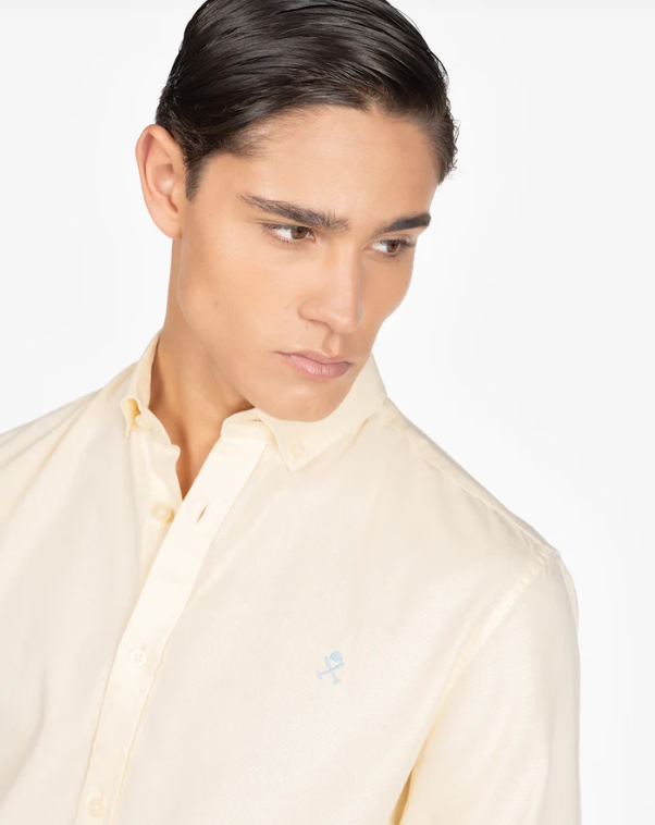 Camisa Veneto Cream - Harper &amp; Neyer