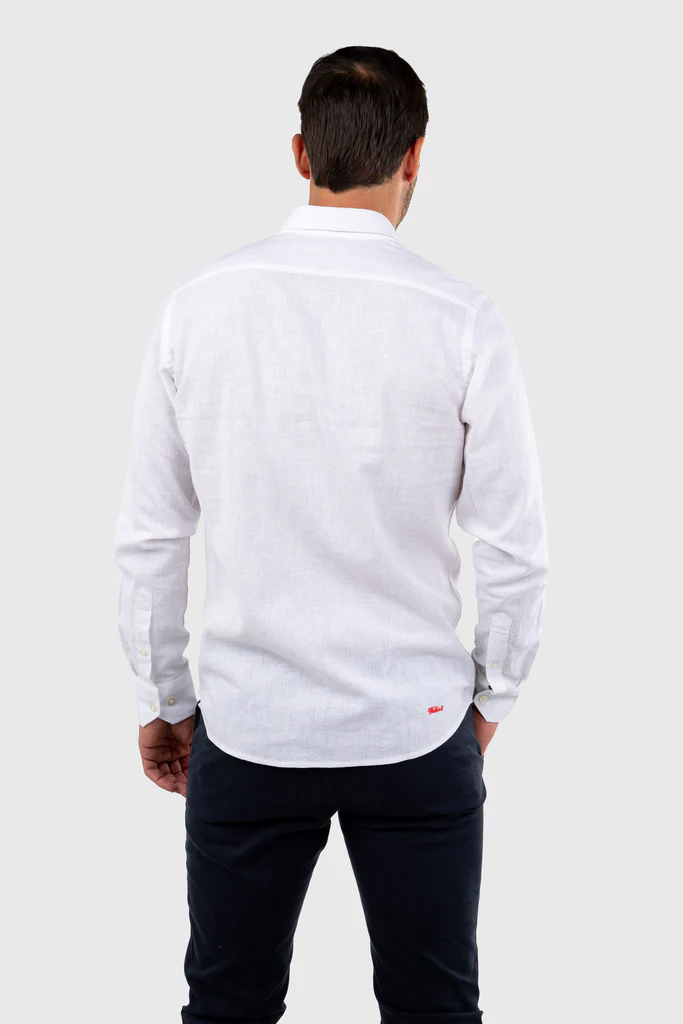 Camisa Blanca Lino  - Williot