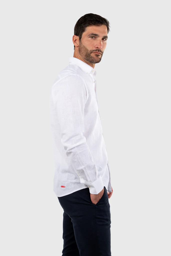 Camisa Blanca Lino  - Williot