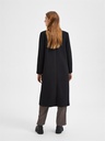 Abrigo Lana - SLF Katrine Wool Coat Black - Selected Femme