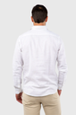 Camisa Polera Blanca Lino  - Williot