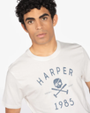 Camiseta Skull Military Raw - Harper &amp; Neyer