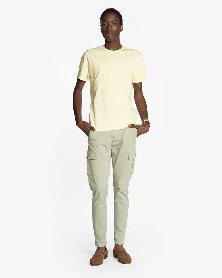 Camiseta Brooklyn Amarilla - Light Yellow - Harper &amp; Neyer