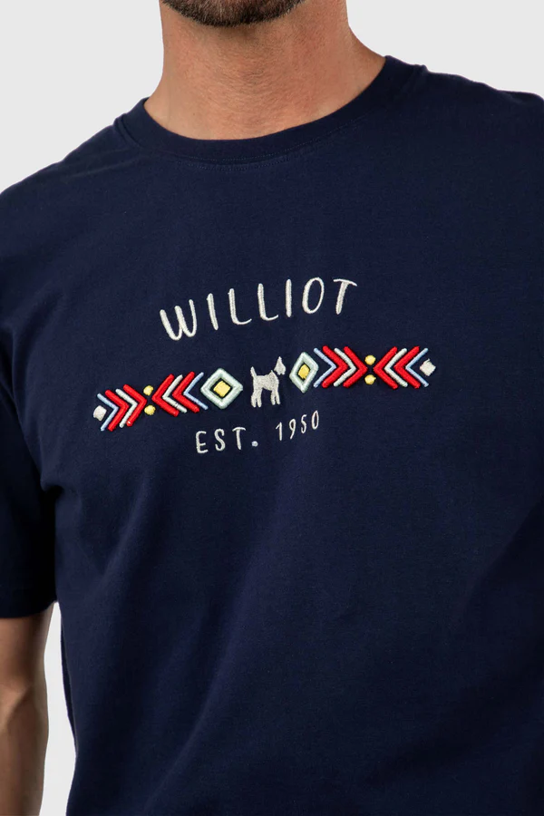 Camiseta Étnica Bordada - Williot