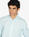 Camisa Florida Light Green Water - Azul Agua - Harper