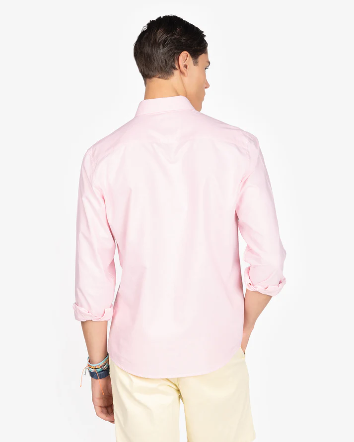 Camisa Oxford Colours Rosa - Harper &amp; Neyer