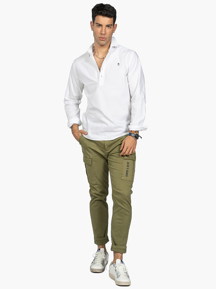 Camisa Polera Icon Blanca - Harper &amp; Neyer