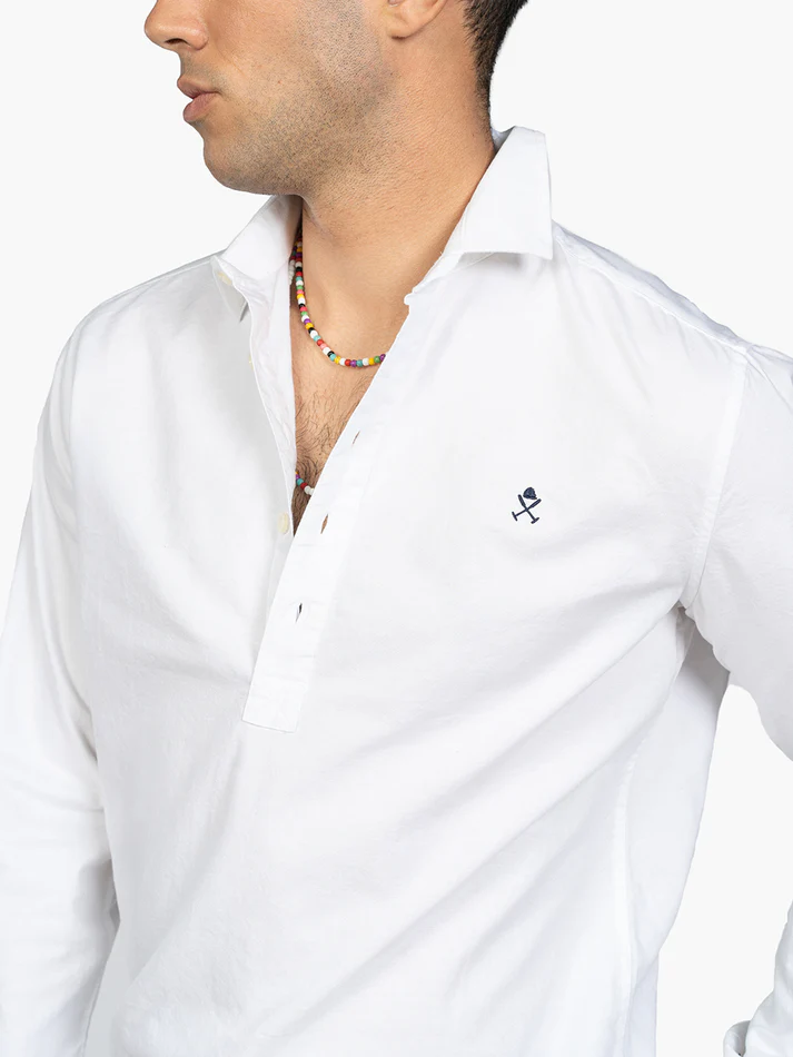 Camisa Polera Icon Blanca - Harper &amp; Neyer