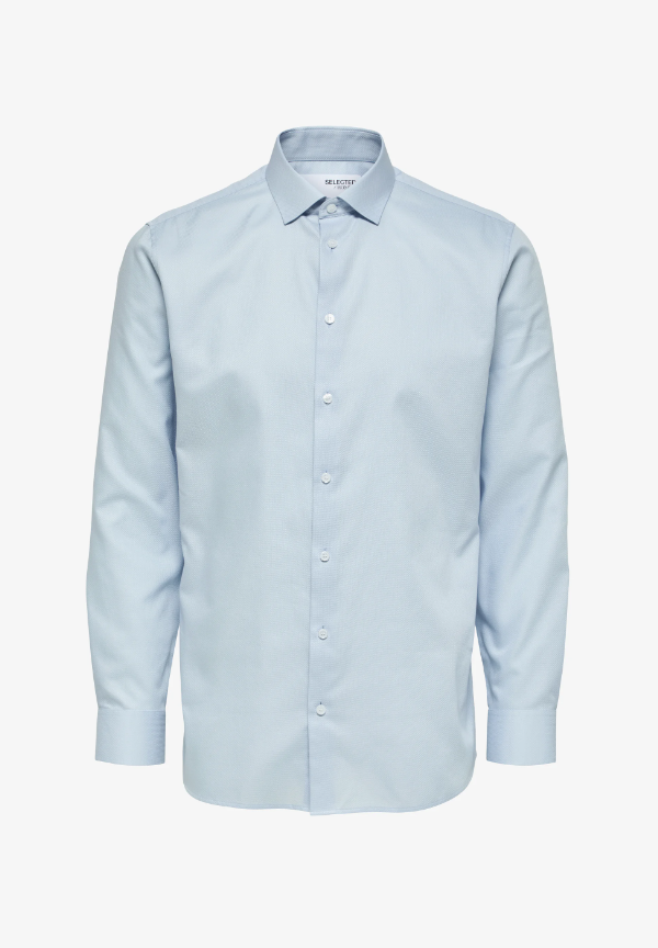 Camisa SLH SlimNathan Shirt NOOS Light Blue - Selected