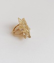 Anillo Maxi Flor Dorado