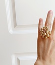 Anillo Circular Deforme Bold Dorado (copia)