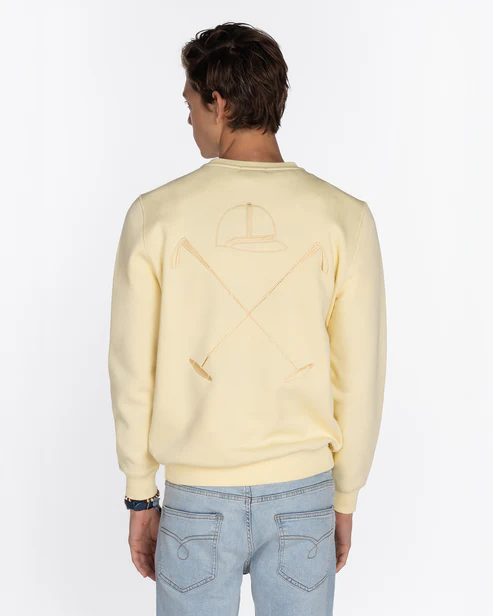 Sudadera Shoreline Classic Light Yellow - Harper &amp; Neyer